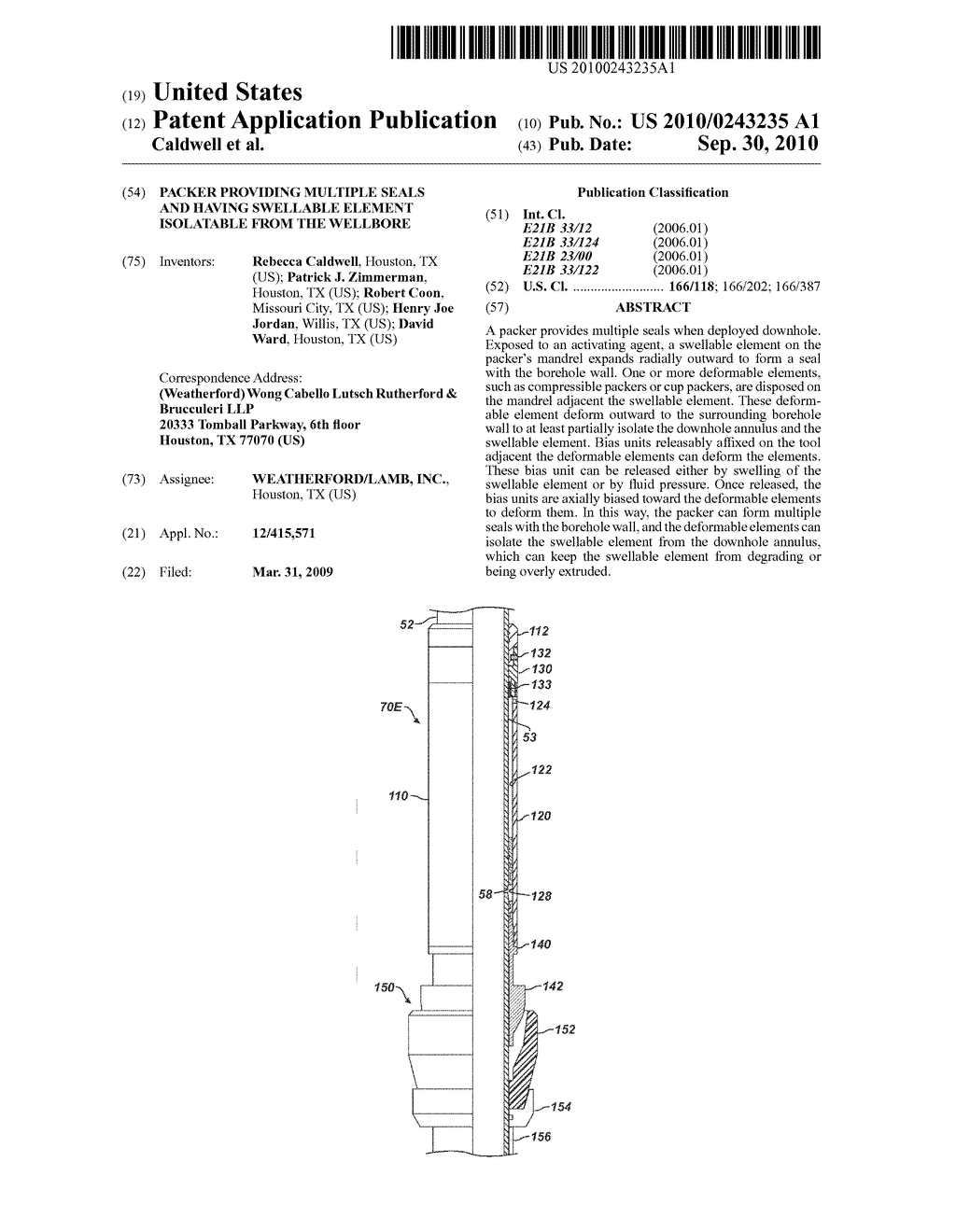 Packer Providing Multiple Seals and Having Swellable Element Isolatable from the Wellbore - diagram, schematic, and image 01