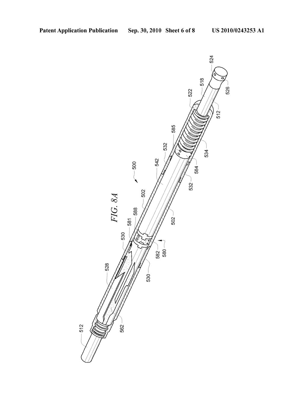 Method and apparatus for moving a high pressure fluid aperture in a well bore servicing tool - diagram, schematic, and image 07