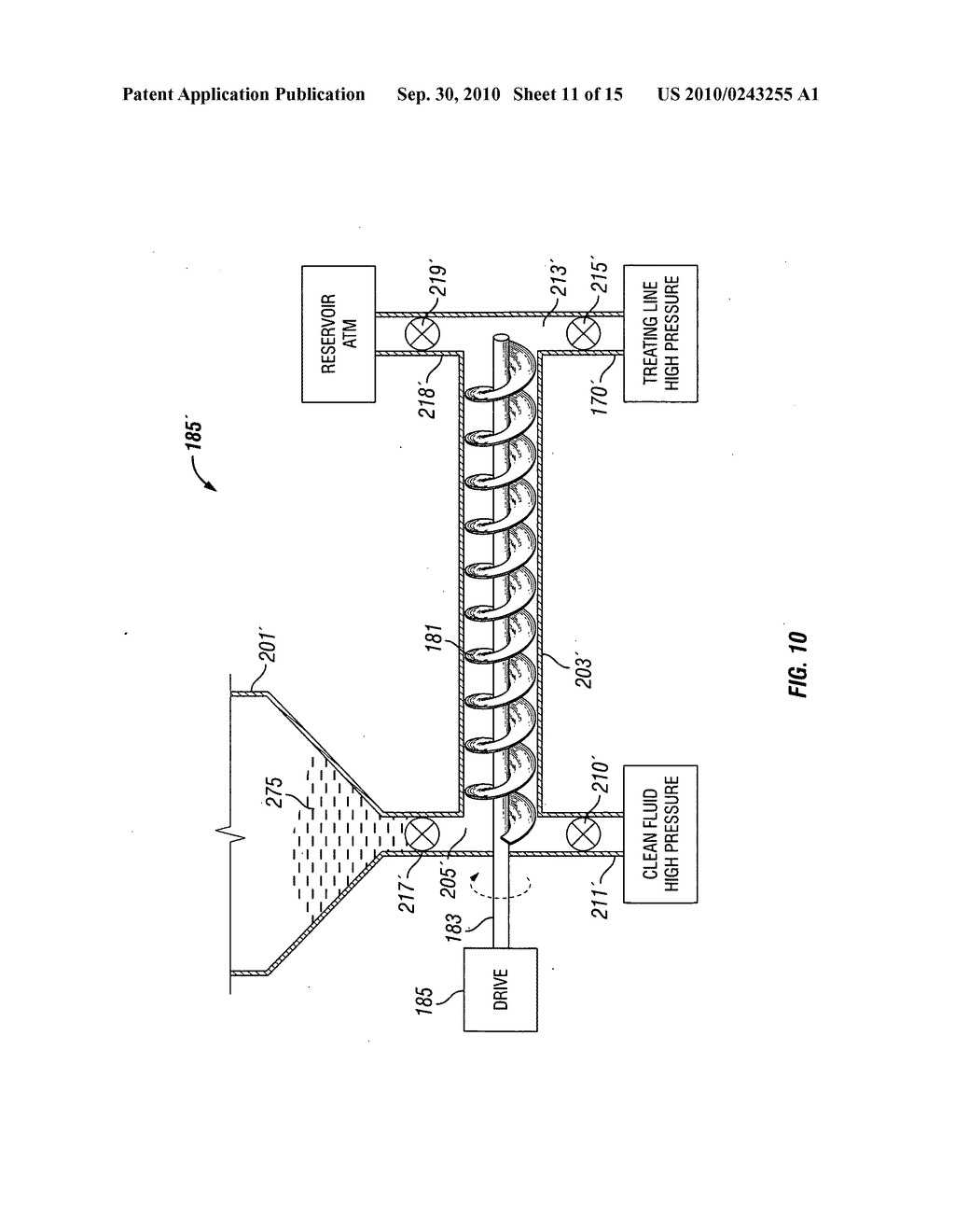 Apparatus and Method for Oilfield Material Delivery - diagram, schematic, and image 12