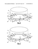 Self-Aligning Cover Spring for a Concealed Sprinkler diagram and image