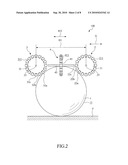 Omni-wheel based drive mechanism diagram and image