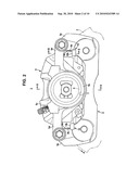 DISK BRAKE FOR VEHICLE diagram and image