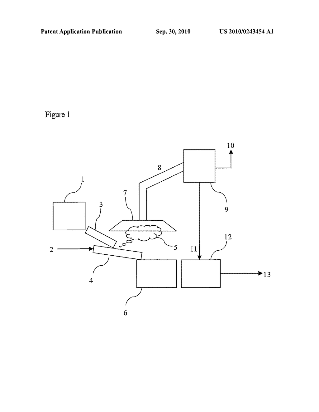 PROCESS FOR TREATING EXHAUST GAS GENERATED DURING WATER-GRANULATION OF SLAG AND SYSTEM FOR SAID TREATMENT - diagram, schematic, and image 02