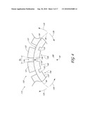 WRISTWATCH BAND WITH LONGITUDINAL, TRANSVERSE AND TORSIONAL FLEXIBILITY diagram and image