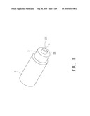 LIQUID STORAGE CONTAINER FOR A PAINTING DEVICE diagram and image