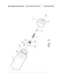 LIQUID STORAGE CONTAINER FOR A PAINTING DEVICE diagram and image