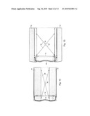 Modular furniture for an aircraft diagram and image