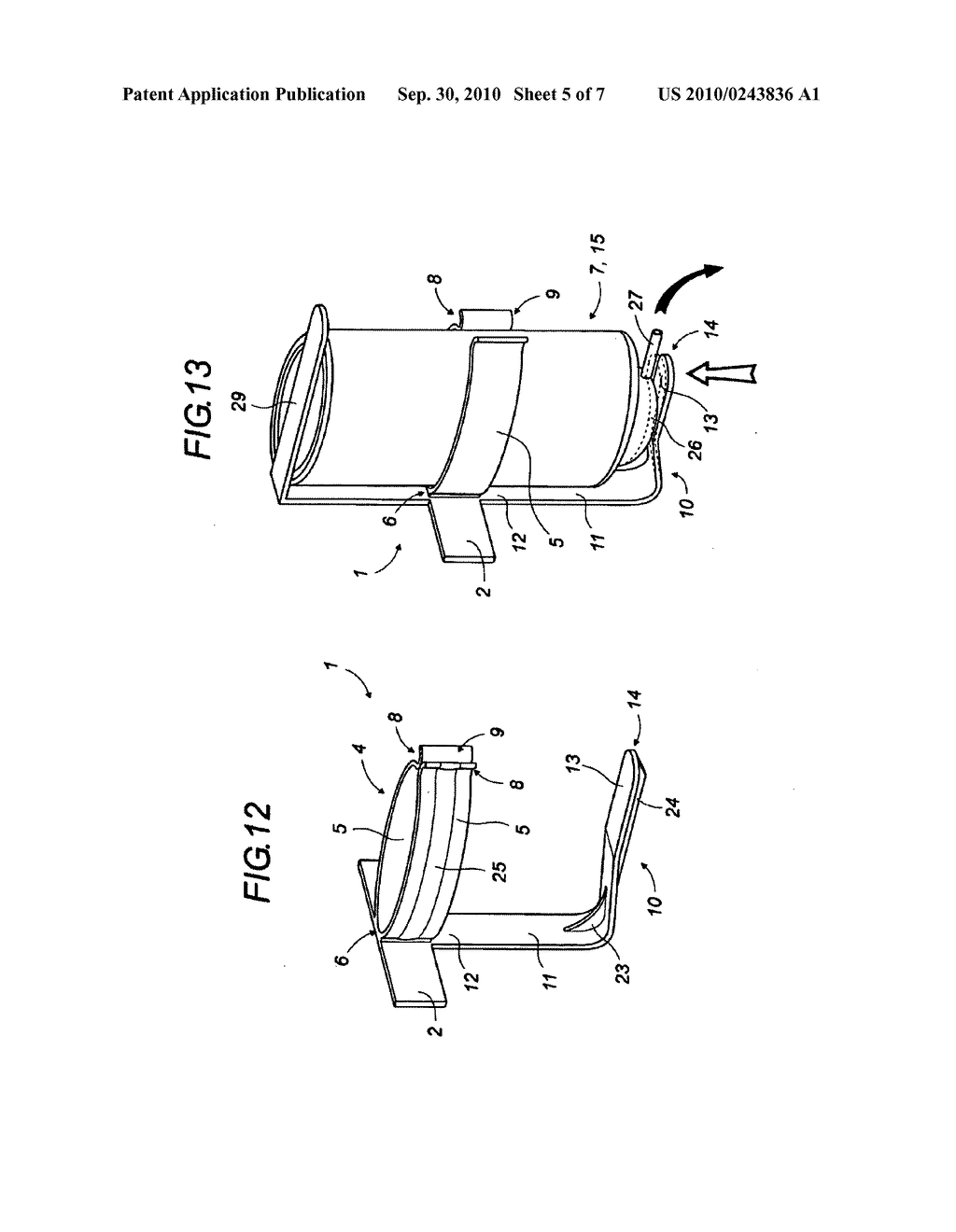 VIAL HOLDER WITH SIDE GRIPPING AND CLAMPING HOLDING - diagram, schematic, and image 06