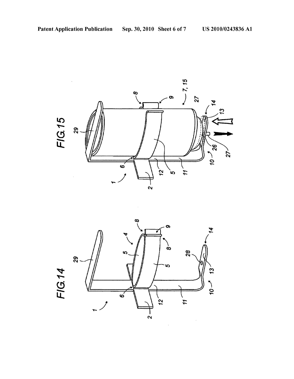 VIAL HOLDER WITH SIDE GRIPPING AND CLAMPING HOLDING - diagram, schematic, and image 07