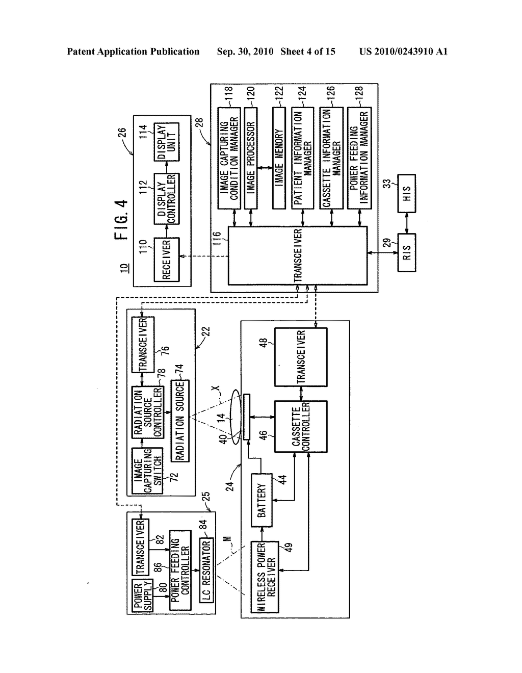 Radiation detecting apparatus, radiographic image capturing system, and radiographic image capturing method - diagram, schematic, and image 05