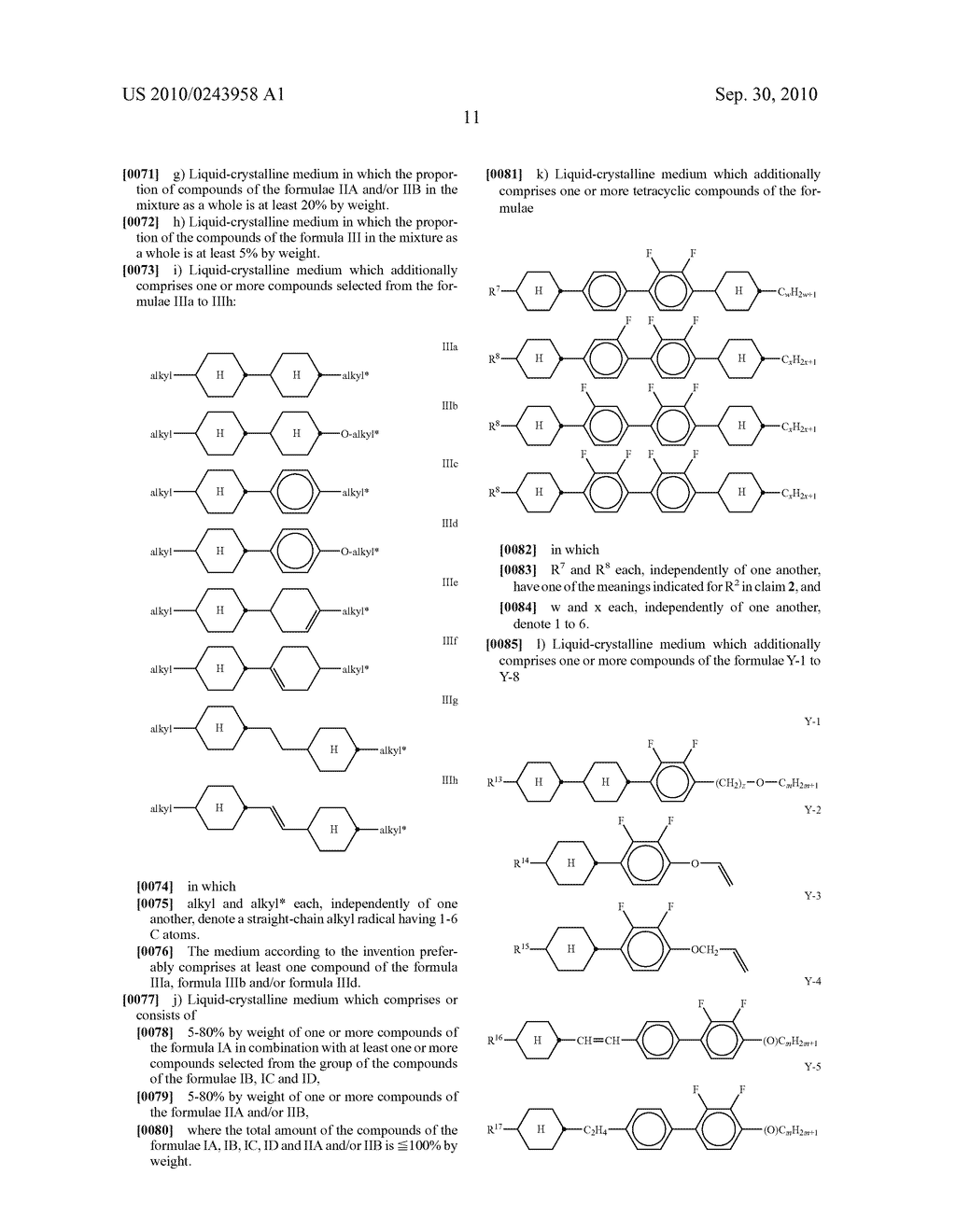 Liquid Crystalline Medium - diagram, schematic, and image 12