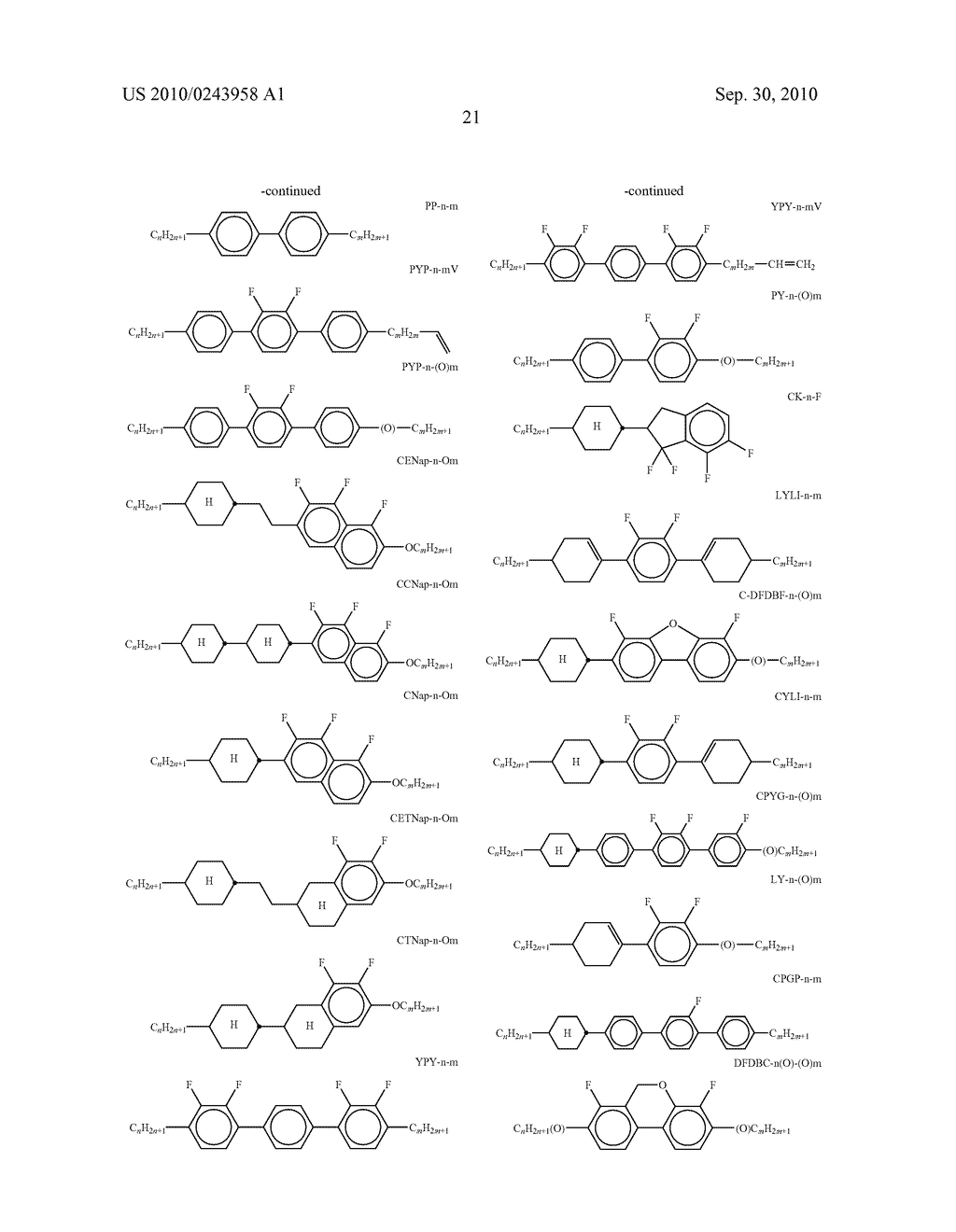 Liquid Crystalline Medium - diagram, schematic, and image 22