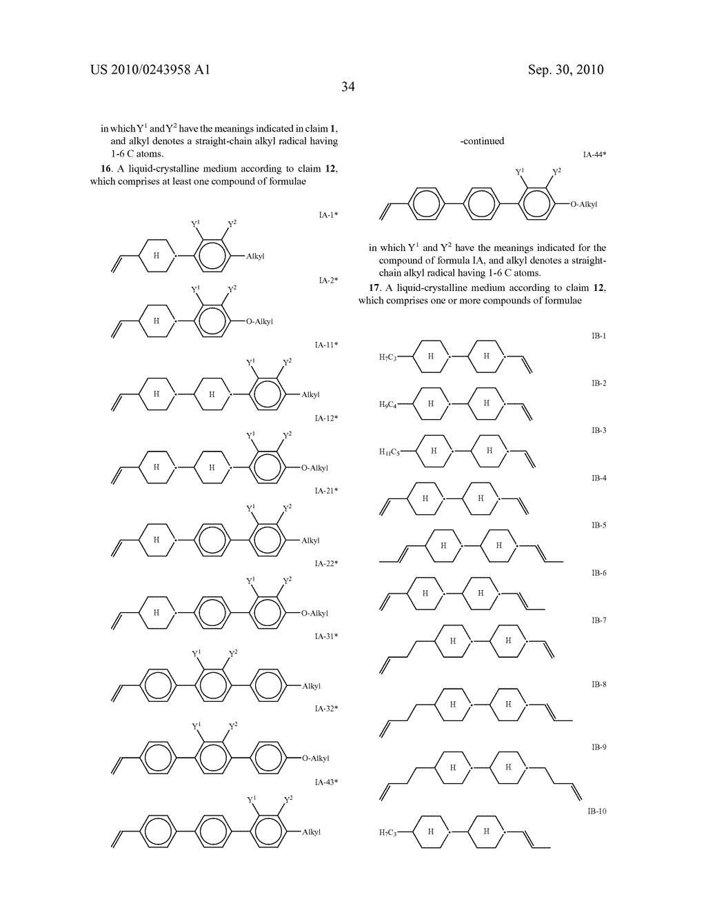 Liquid Crystalline Medium - diagram, schematic, and image 35