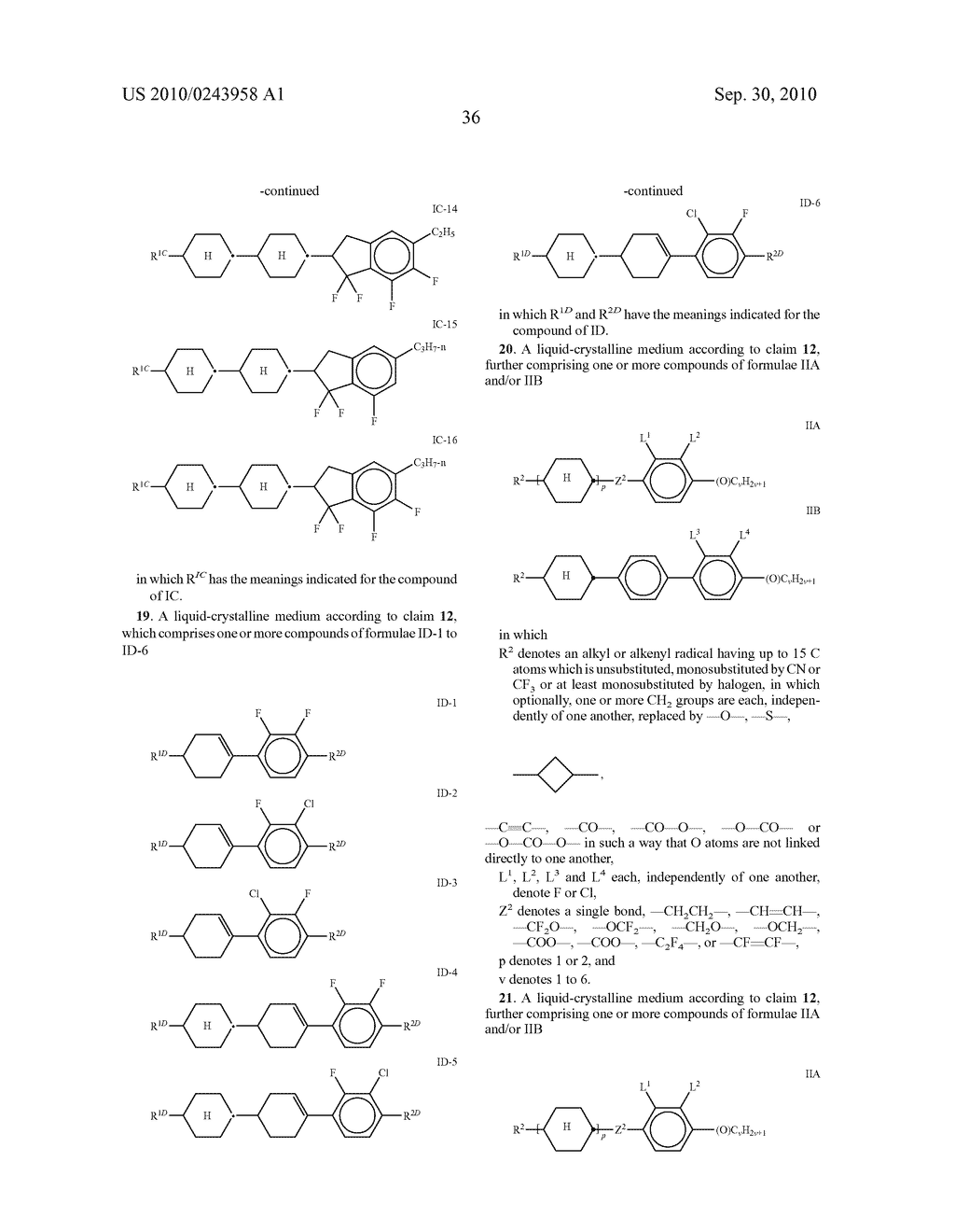 Liquid Crystalline Medium - diagram, schematic, and image 37