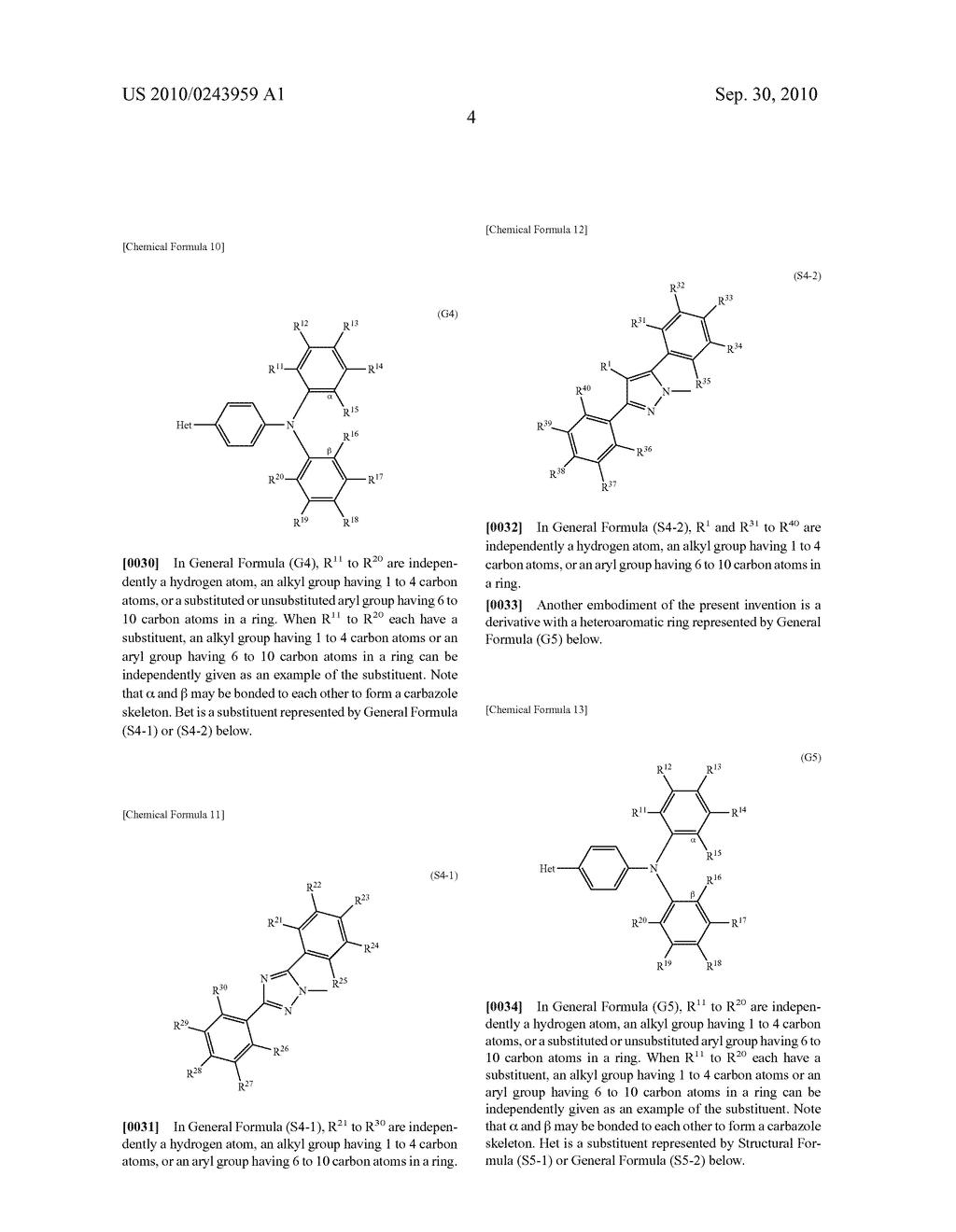 Derivative With Heteroaromatic Ring, and Light-Emitting Element, Light-Emitting Device, Lighting Device, and Electronic Device Using Derivative With Heteroaromatic Ring - diagram, schematic, and image 24