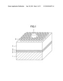 SEMICONDUCTOR LIGHT EMITTING ELEMENT AND METHOD FOR FABRICATING THE SAME diagram and image