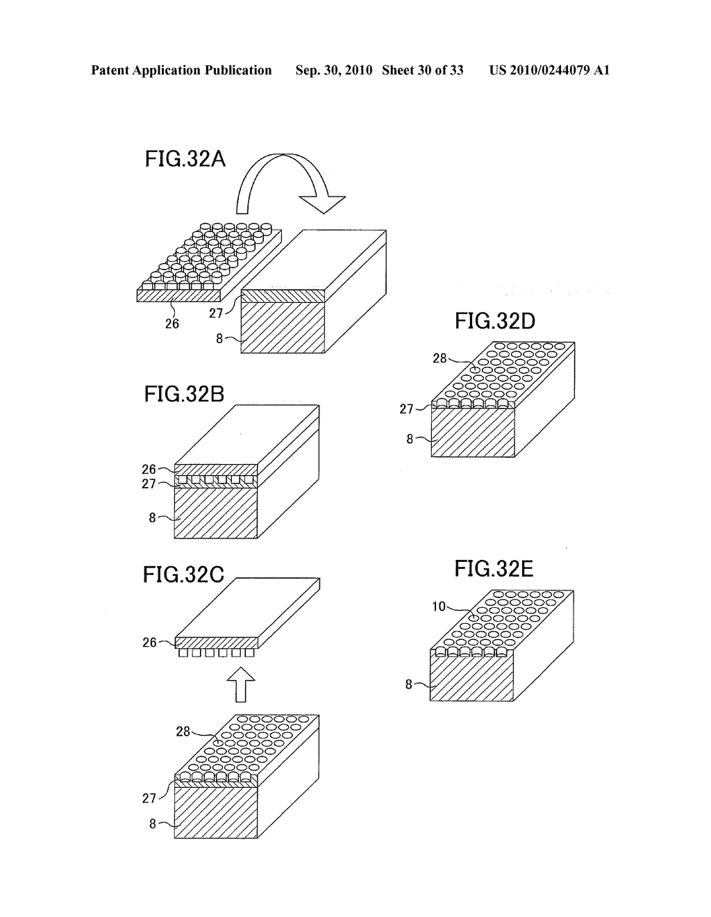 SEMICONDUCTOR LIGHT EMITTING ELEMENT AND METHOD FOR FABRICATING THE SAME - diagram, schematic, and image 31