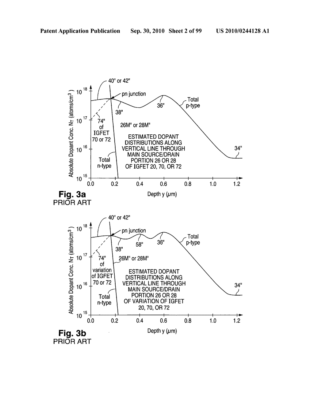 Configuration and fabrication of semiconductor structure using empty and filled wells - diagram, schematic, and image 03