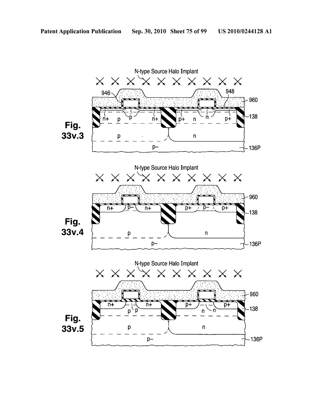 Configuration and fabrication of semiconductor structure using empty and filled wells - diagram, schematic, and image 76