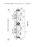 Configuration and fabrication of semiconductor structure having extended-drain field-effect transistor diagram and image