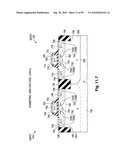 Configuration and fabrication of semiconductor structure having extended-drain field-effect transistor diagram and image