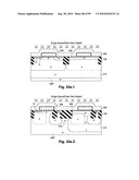 Configuration and fabrication of semiconductor structure having extended-drain field-effect transistor diagram and image