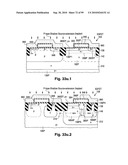 Configuration and fabrication of semiconductor structure having extended-drain field-effect transistor diagram and image