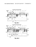 Configuration and fabrication of semiconductor structure having extended-drain field-effect transistor diagram and image