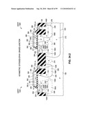 Configuration and fabrication of semiconductor structure having extended-drain field-effect transistor diagram and image