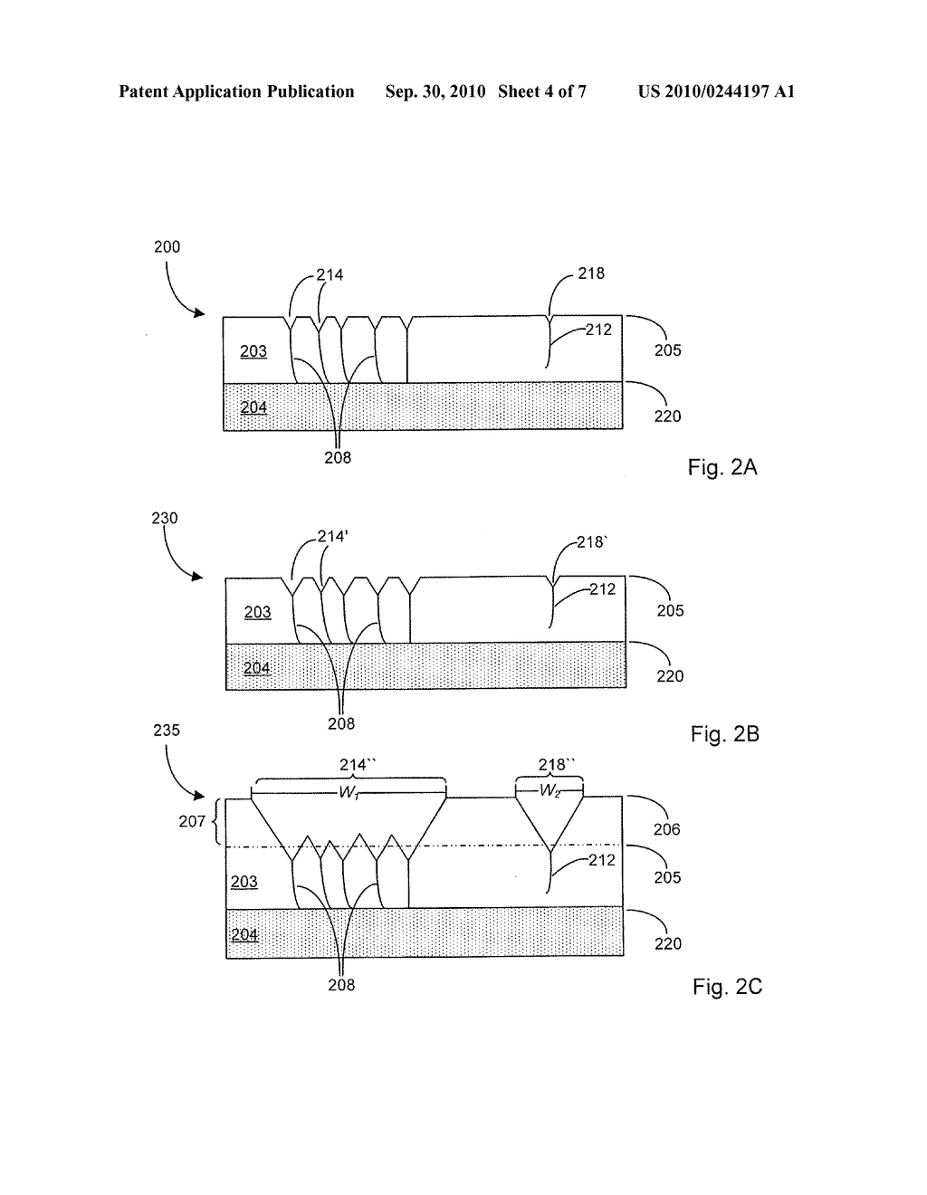 EPITAXIAL METHODS AND STRUCTURES FOR REDUCING SURFACE DISLOCATION DENSITY IN SEMICONDUCTOR MATERIALS - diagram, schematic, and image 05