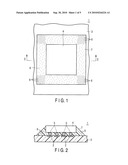 SEMICONDUCTOR CHIP MOUNTING BODY, METHOD OF MANUFACTURING SEMICONDUCTOR CHIP MOUNTING BODY AND ELECTRONIC DEVICE diagram and image