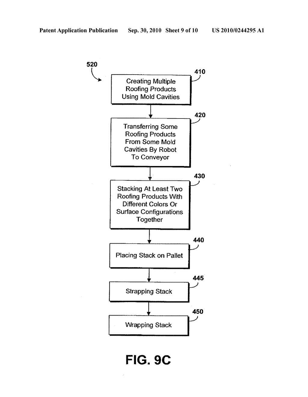 METHOD FOR MANUFACTURING ROOFING PRODUCTS - diagram, schematic, and image 10