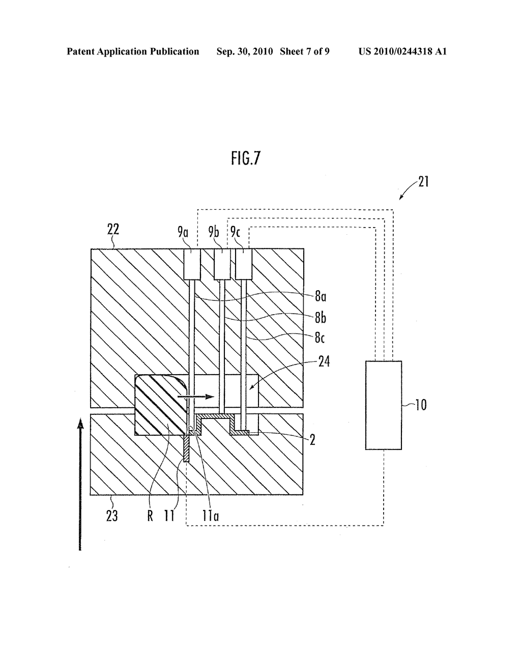 INSERT MOLDING METHOD AND DEVICE - diagram, schematic, and image 08