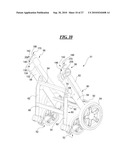 Foldable Stroller and Fold Interlock Mechanism diagram and image