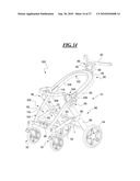 Foldable Stroller and Fold Interlock Mechanism diagram and image