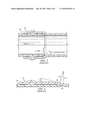 Method and apparatus for preventing overinsertion in plastic pipe systems diagram and image