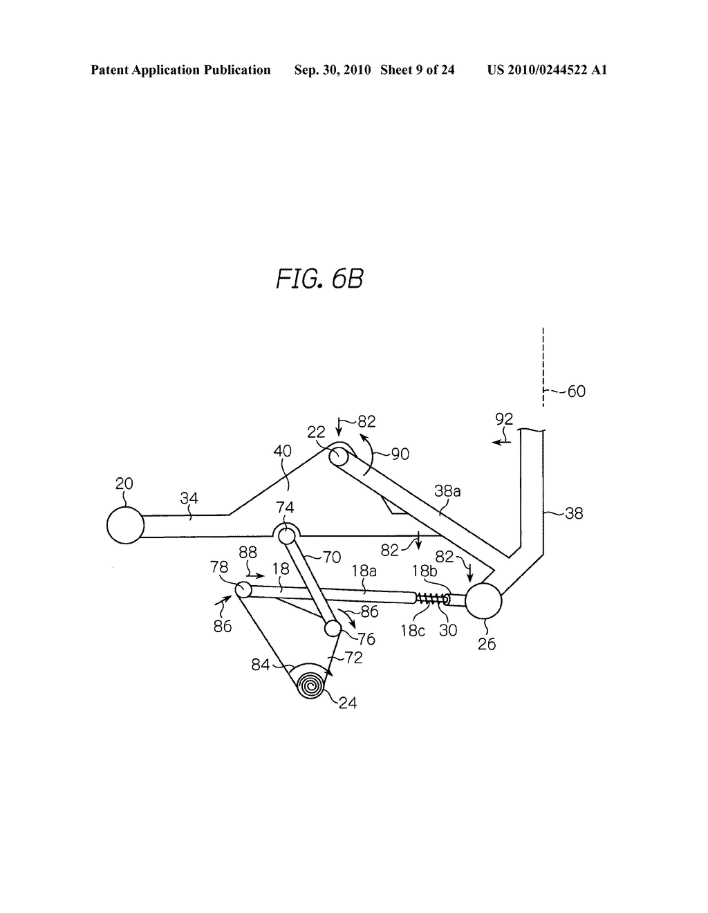 Chair providing more comfortable when seated in optimum posture while reclining - diagram, schematic, and image 10