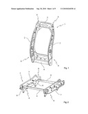 FRAME FOR A VEHICLE SEAT diagram and image