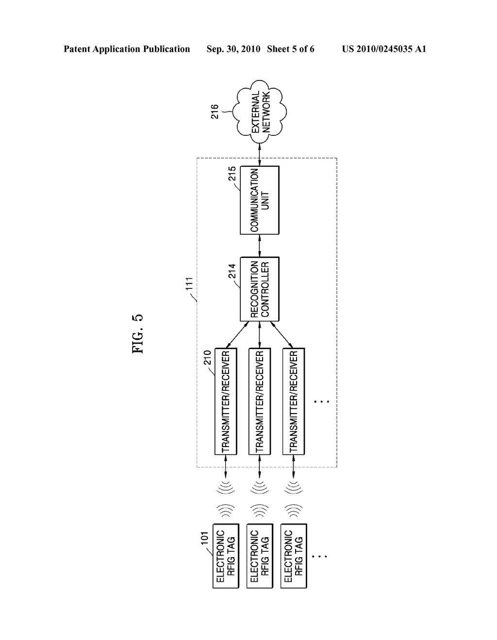 ELECTRONIC TAG BROADCASTING SYSTEM AND BROADCASTING METHOD USING ELECTRONIC TAG - diagram, schematic, and image 06