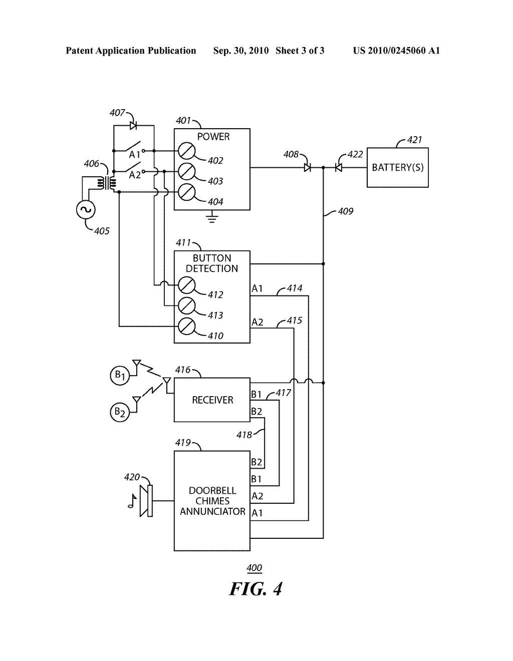 Method and Apparatus Pertaining to Doorbell Chimes - diagram, schematic, and image 04