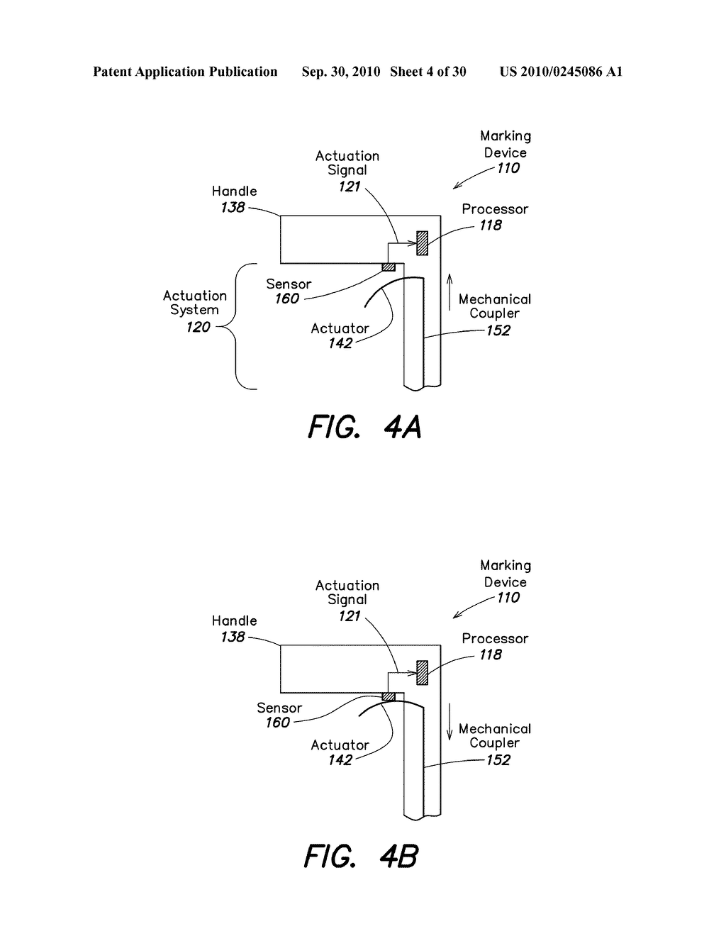 MARKING APPARATUS CONFIGURED TO DETECT OUT-OF-TOLERANCE CONDITIONS IN CONNECTION WITH UNDERGROUND FACILITY MARKING OPERATIONS, AND ASSOCIATED METHODS AND SYSTEMS - diagram, schematic, and image 05