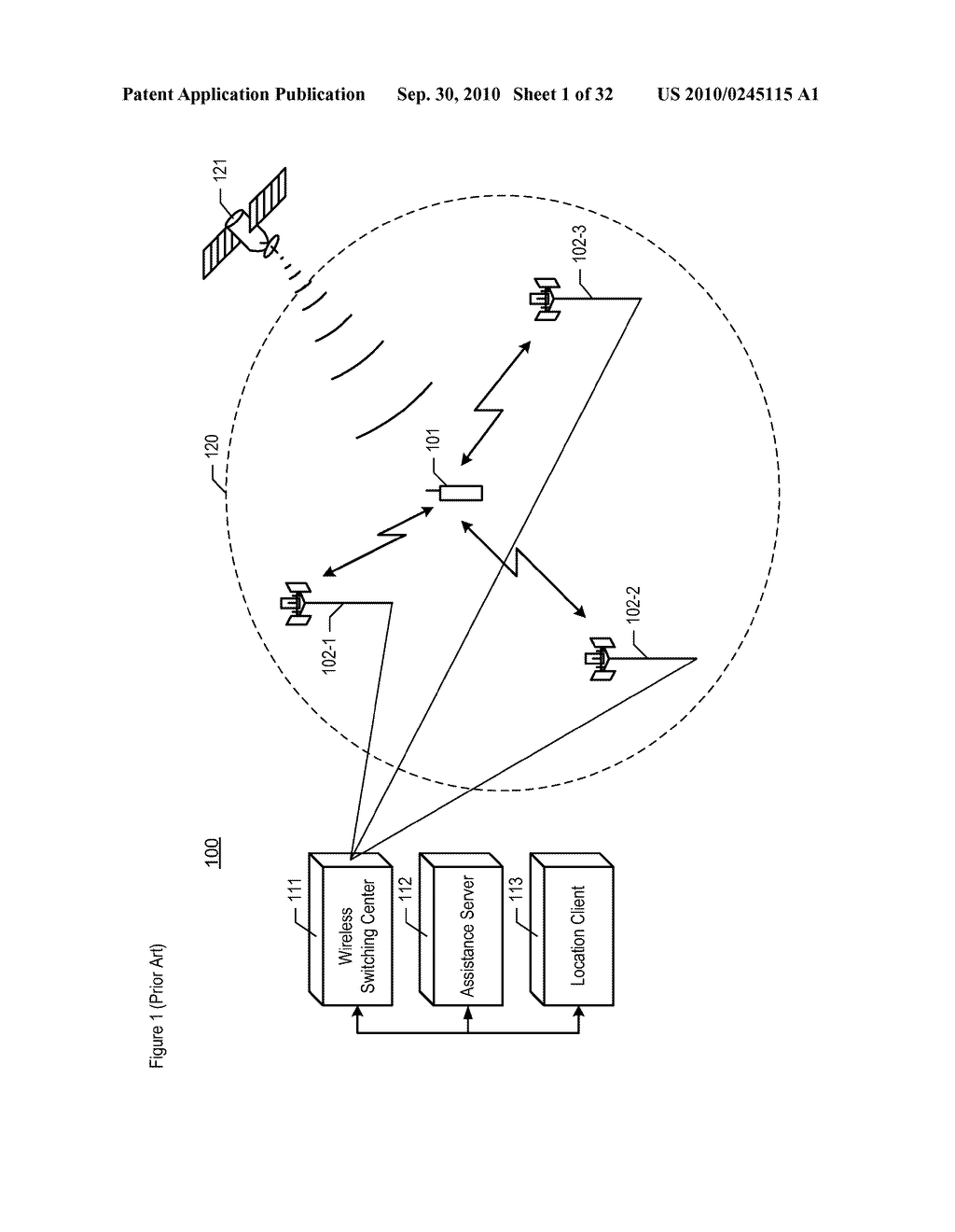 Estimating the Location of a Wireless Terminal Based on Signal Path Impairment - diagram, schematic, and image 02