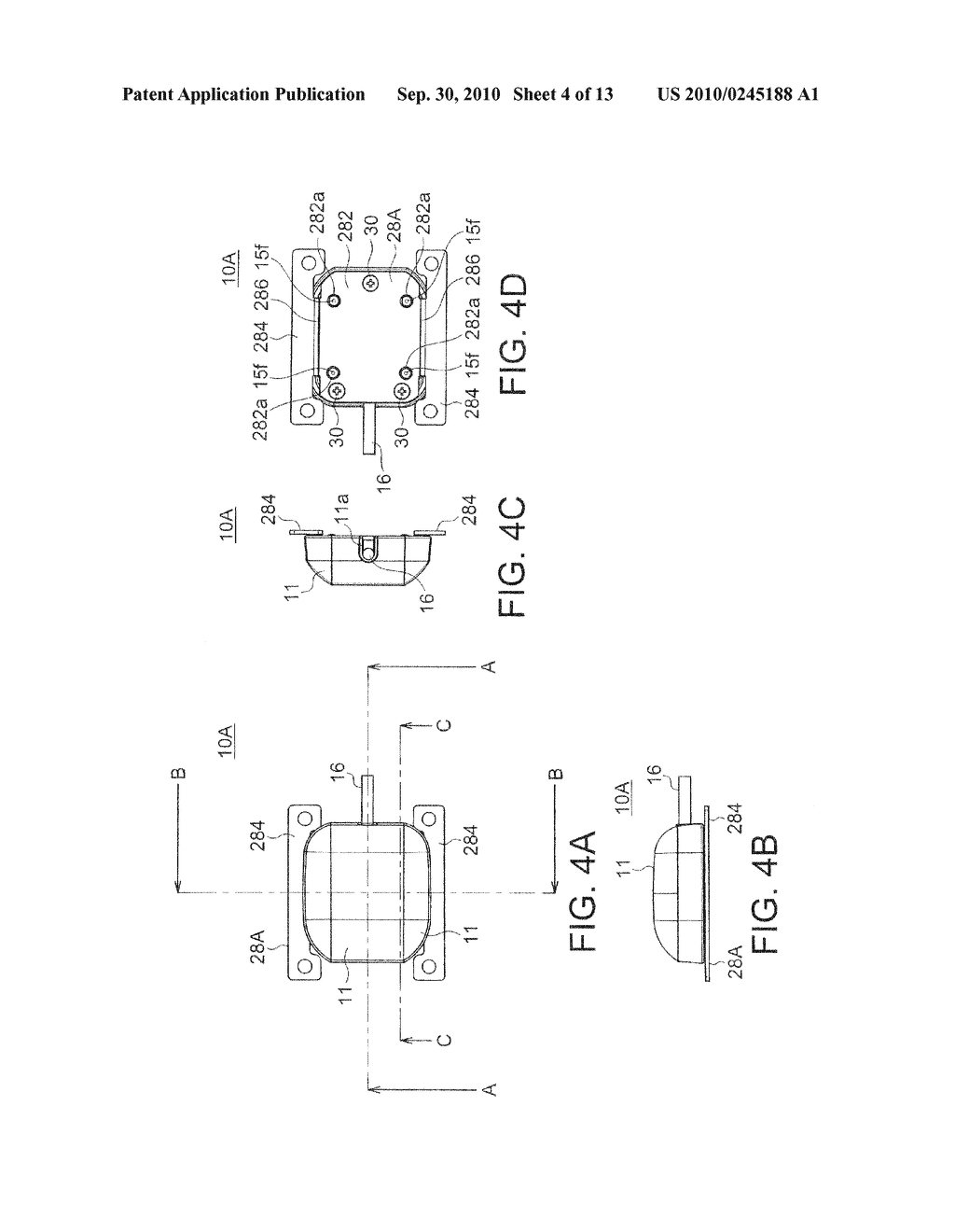 ANTENNA UNIT HOUSED IN AN OUTSIDE MIRROR - diagram, schematic, and image 05