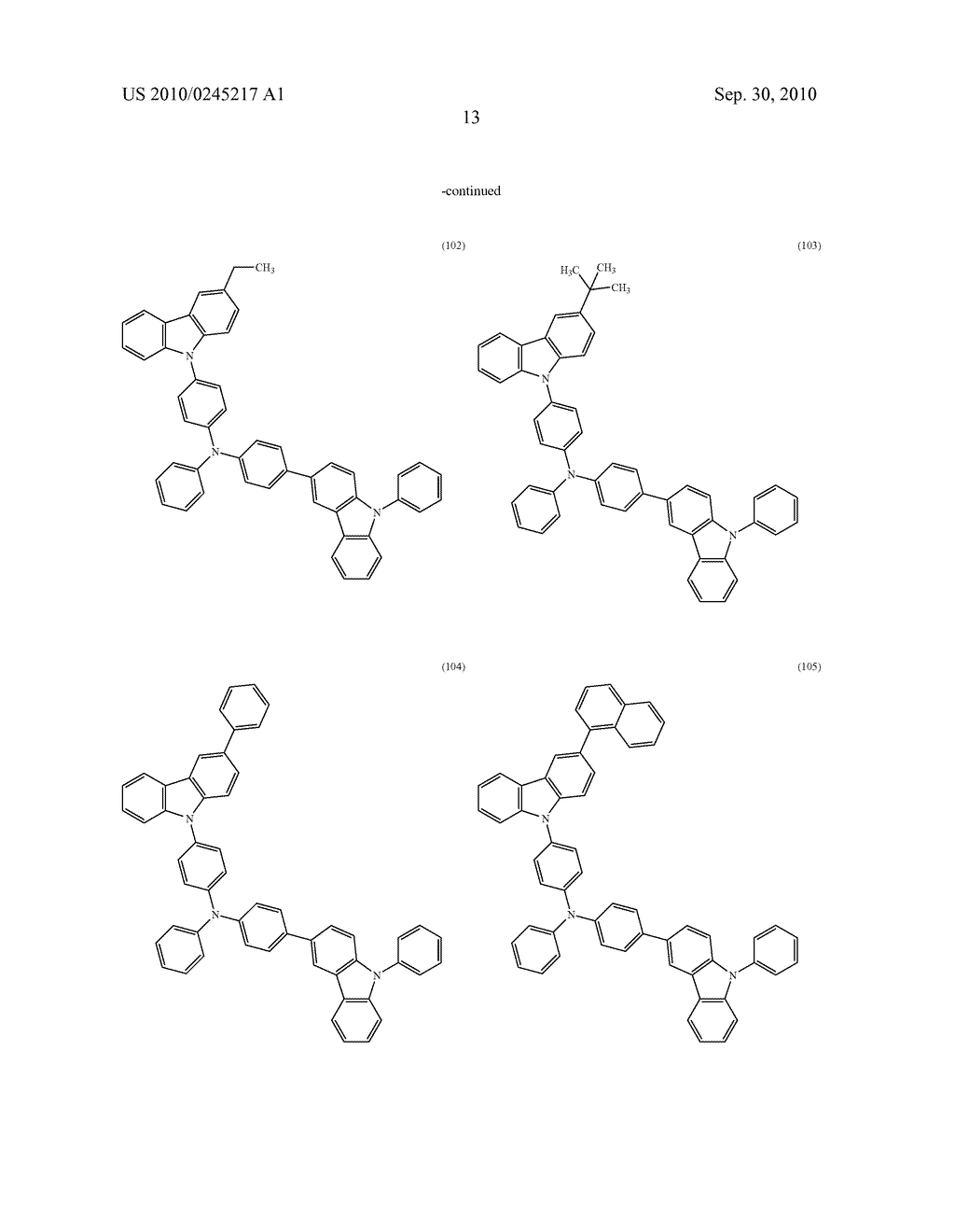 CARBAZOLE DERIVATIVE, LIGHT-EMITTING ELEMENT MATERIAL, LIGHT-EMITTING ELEMENT, LIGHT-EMITTING DEVICE, ELECTRONIC DEVICE, AND LIGHTING DEVICE - diagram, schematic, and image 41