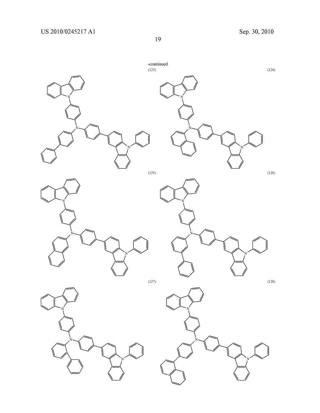 CARBAZOLE DERIVATIVE, LIGHT-EMITTING ELEMENT MATERIAL, LIGHT-EMITTING ELEMENT, LIGHT-EMITTING DEVICE, ELECTRONIC DEVICE, AND LIGHTING DEVICE - diagram, schematic, and image 47