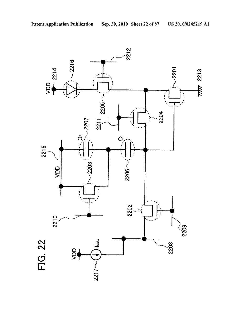 DISPLAY DEVICE AND DRIVING METHOD OF DISPLAY DEVICE - diagram, schematic, and image 23