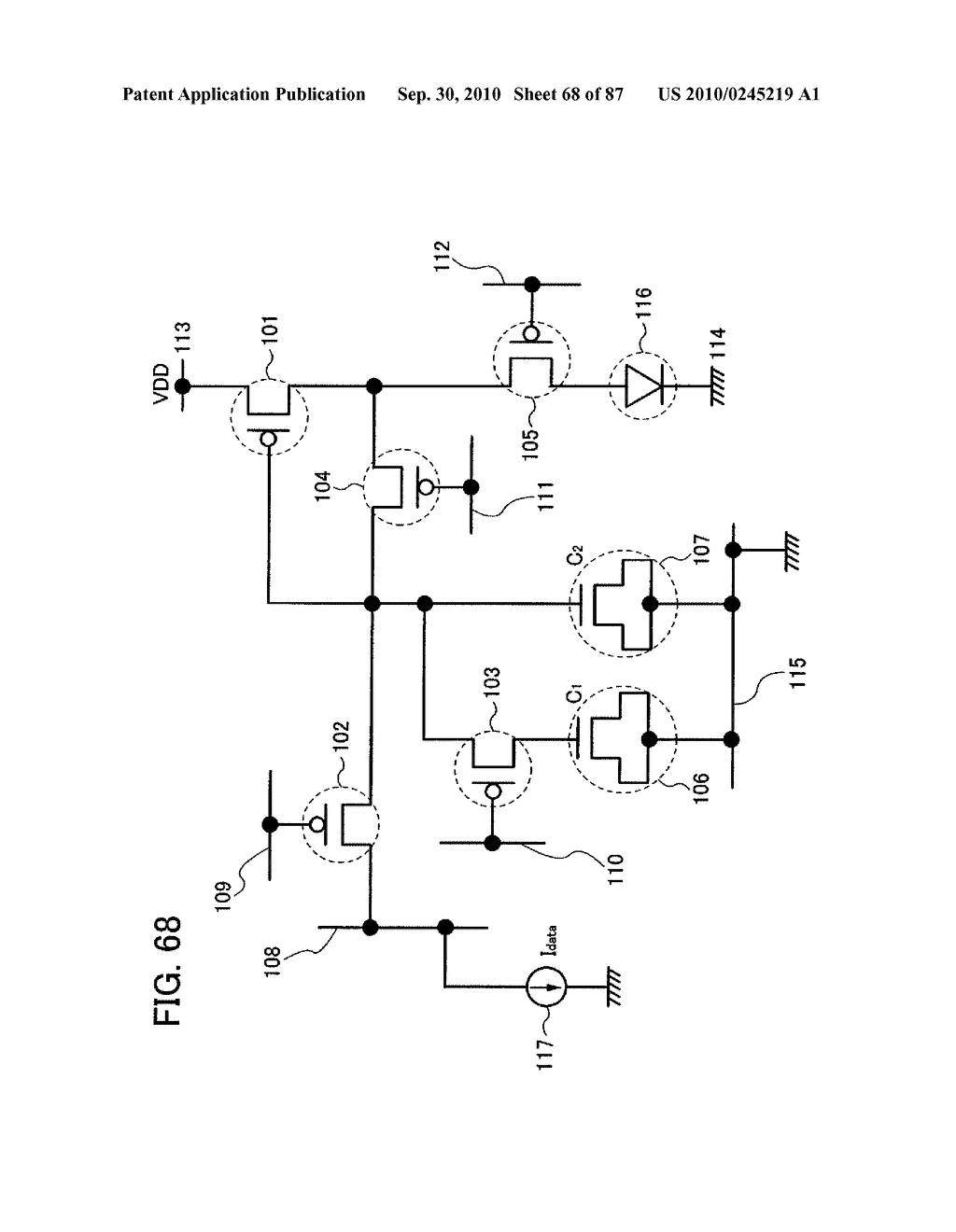 DISPLAY DEVICE AND DRIVING METHOD OF DISPLAY DEVICE - diagram, schematic, and image 69