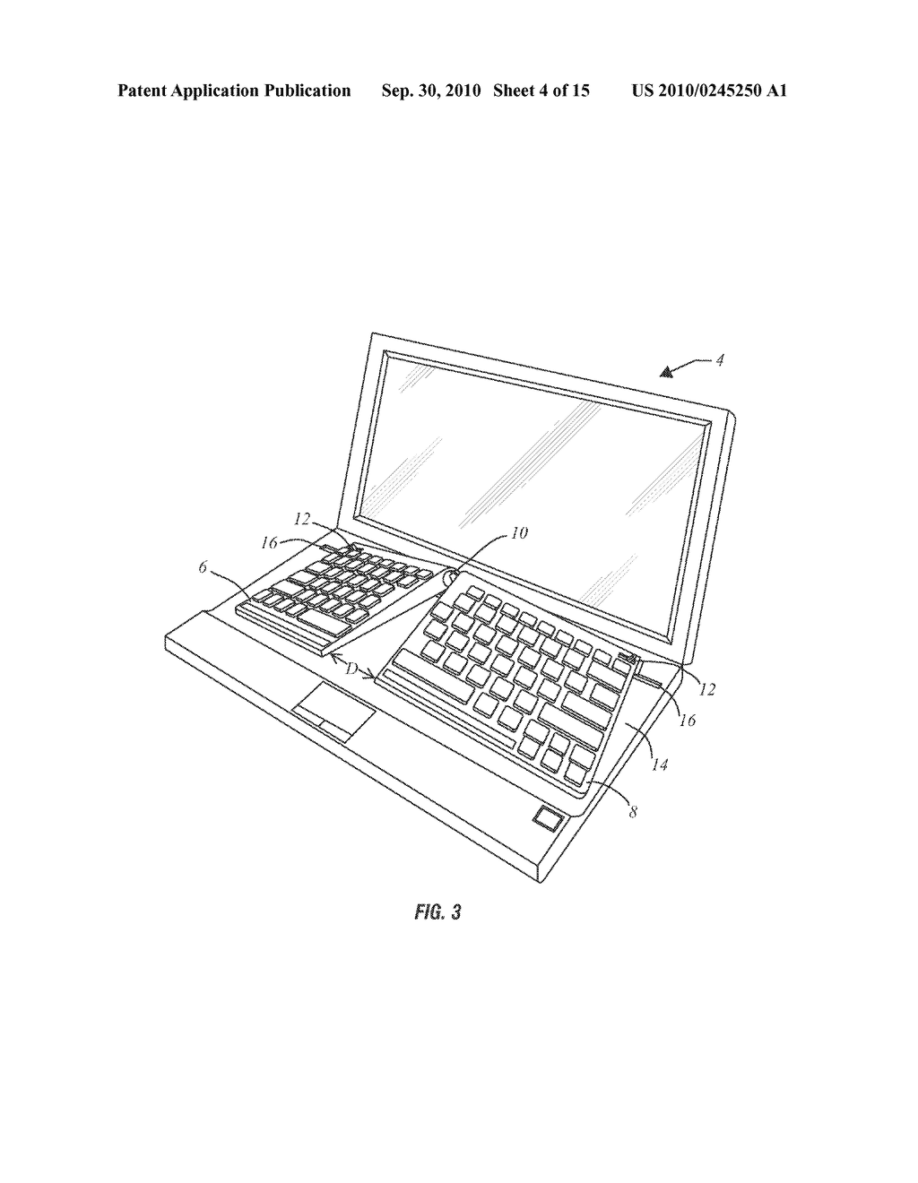 Adjustable Ergonomic Keyboard - diagram, schematic, and image 05