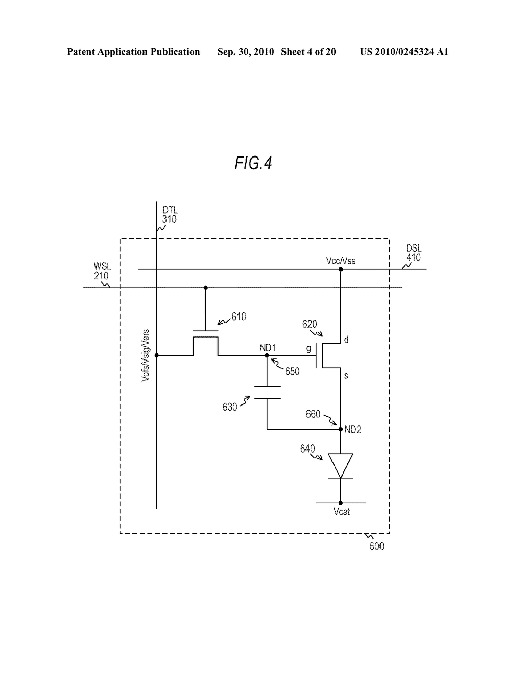 DISPLAY APPARATUS AND ELECTRONIC INSTRUMENT - diagram, schematic, and image 05