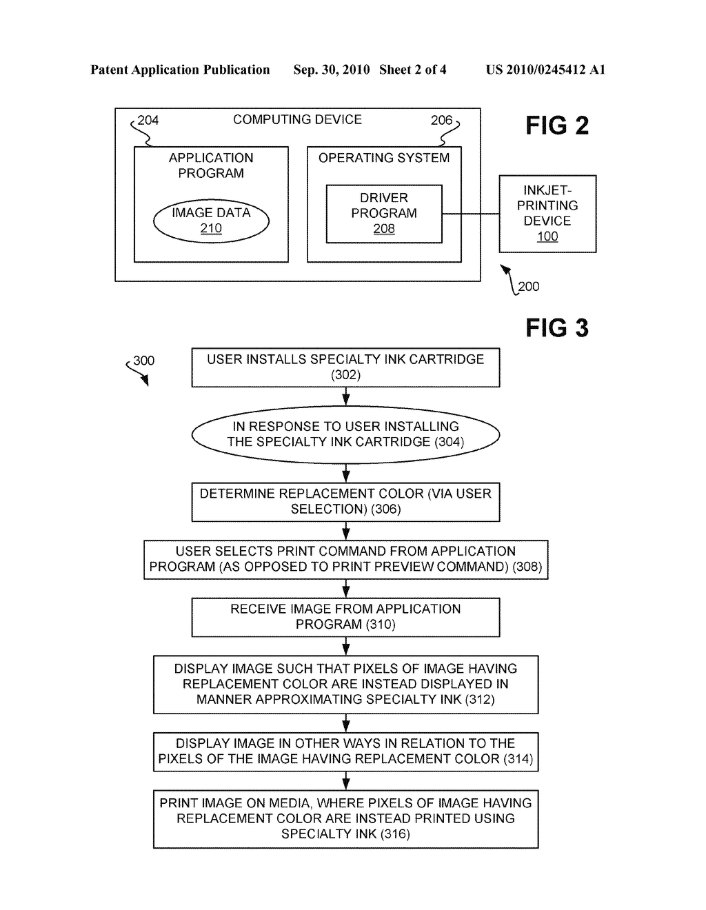 IMAGE PRINTING USING SPECIALTY INK - diagram, schematic, and image 03